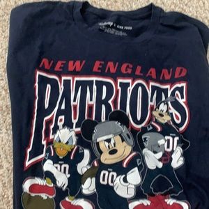 Disney NE Patriots T shirt